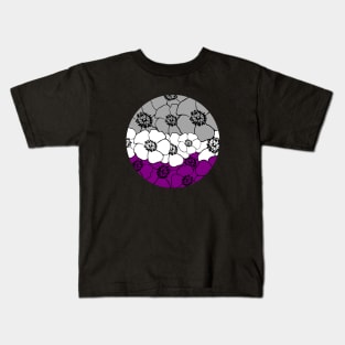 Asexual Flowers Kids T-Shirt